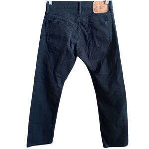 Men's 30x32 Denizen Levis 218 Straight Fit Mens Black Jeans W30 L32 Stretch
